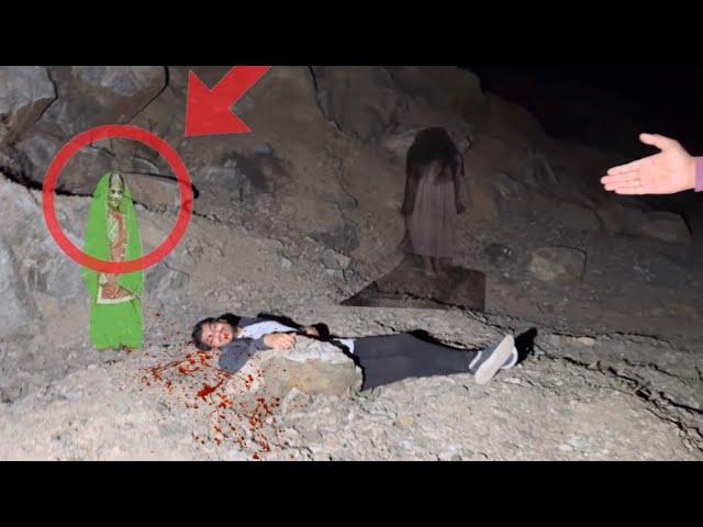 Most haunted Kabristan per night challenge - अचानक कब्र से बच्चा की रूह जाग गई | my risk team