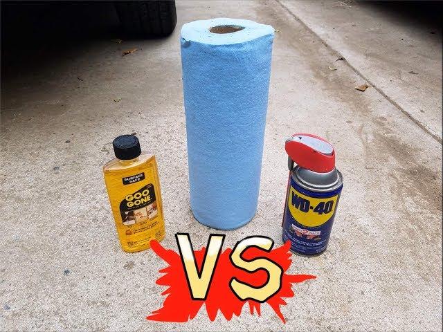 Goo Gone Vs WD-40: Adhesive Remover