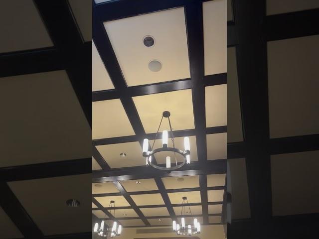 Install ceiling lights ️️️