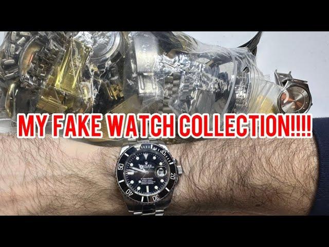 MY FAKE WATCH COLLECTION!!!!!