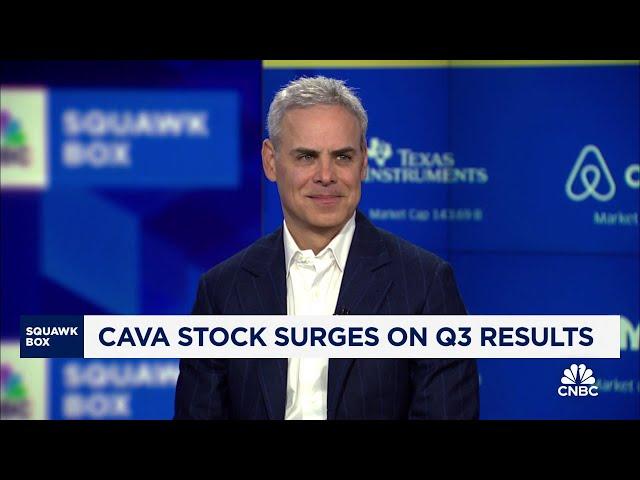 Cava CEO Brett Schulman on Q3 results: We believe we're the category-defining brand