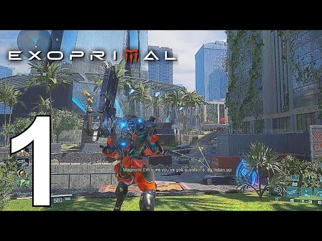 Exoprimal (Open Beta Test) Part 1 Gameplay Walkthrough PC Console