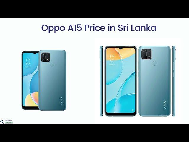 Oppo A15 Price in Sri Lanka 1