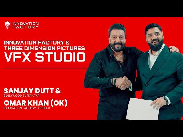 Mr. Omar Khan (OK) | Mr. Sanjay Dutt | Innovation Factory | three Dimension Motion Pictures | VFX