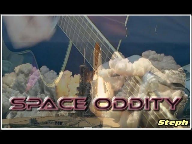 ACOUSTIC COVER SPACE ODDITY DAVID BOWIE ( REFLECTIVE ) Guitar 60s 70s