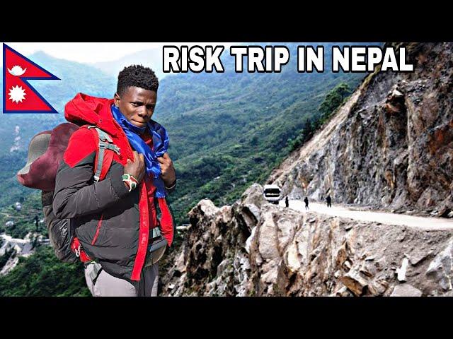 Dangerous Road Trip in Nepal 