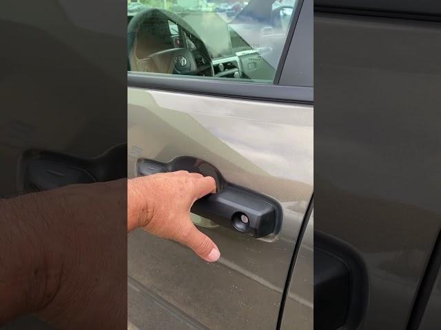 2024 Toyota Tacoma // How to Unlock ALL doors from the Driver's Door Handle