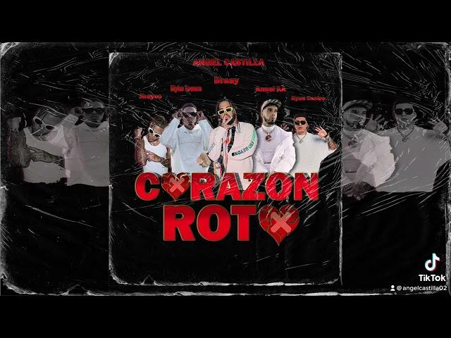 Brray - Corazón Roto (Remix) Anuel AA, Myke Towers, Jhayco, Ryan Castro, Angel Castilla