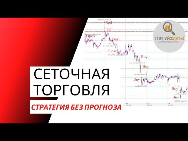 Сеточная торговля || Стратегия торговли без прогноза