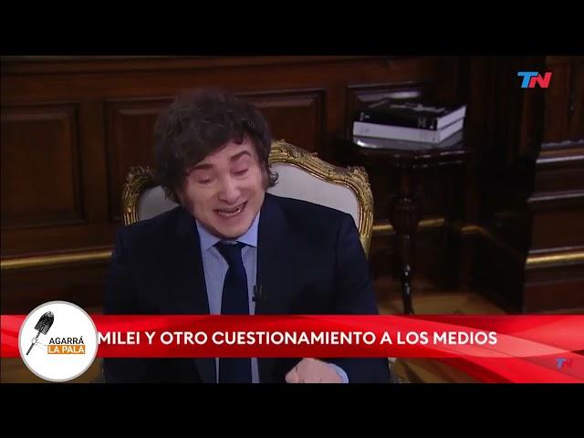 El tenso momento en una entrevista en TN en la que Milei atacó a Bonelli