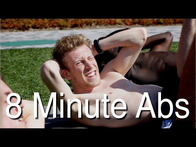 The Best Ab Workout to Get a 6 Pack (for beginners) - 8 Minute Abs