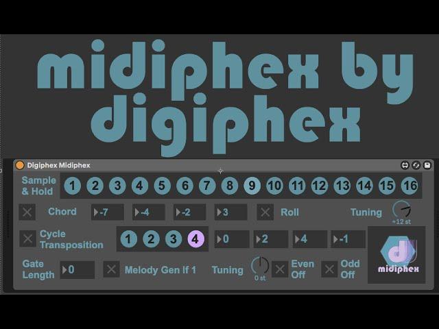 My First Software Device - Midiphex by Digiphex