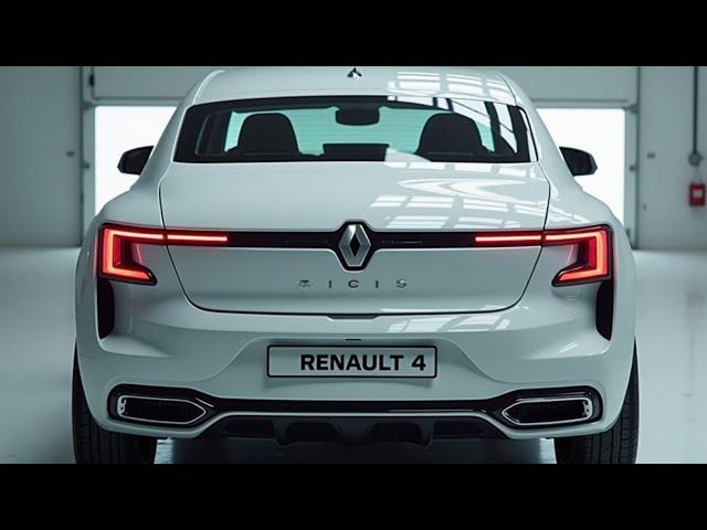 2025 Renault 4 - A Perfect Fusion of Retro Style and Cutting-Edge Tech!