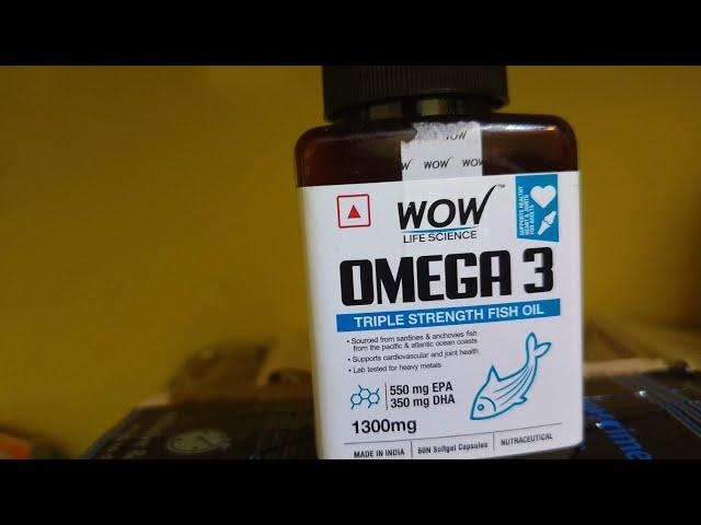 WOW OMEGA 3 FISH OIL CAPSULES HONEST REVIEW