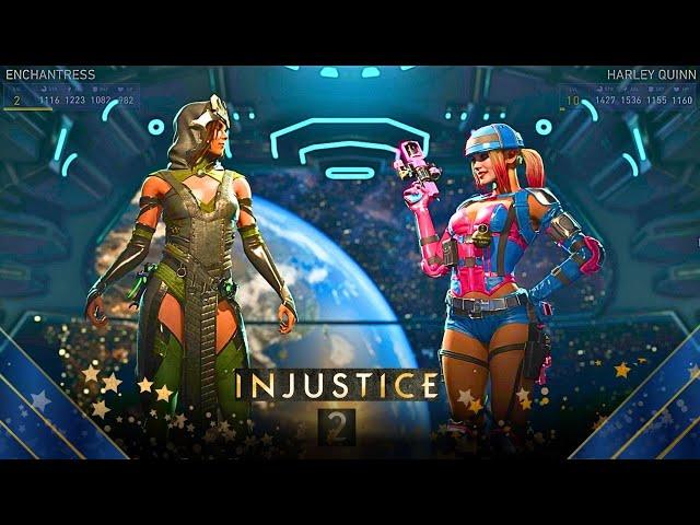 Injustice 2 - Enchantress Vs. Harley Quinn