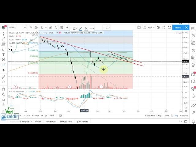 PGSUS Teknik Analiz PEGASUS Hisse Yorumu 8 tem 20