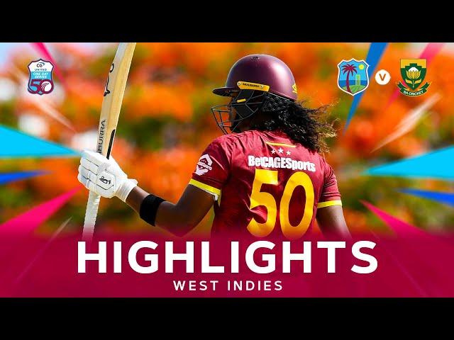 Matthews & Campbelle Star | Highlights | West Indies Women v South Africa | 2nd CG United ODI