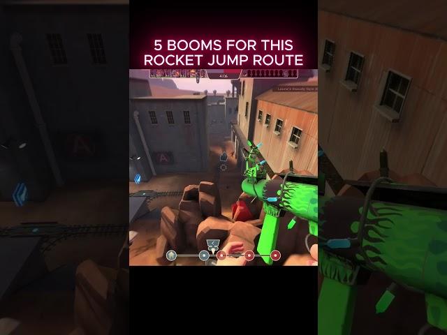 Rocket Jump Route GET OU- [TF2] #shorts #meme #tf2 #valve #gaming #soilder #rocketjump