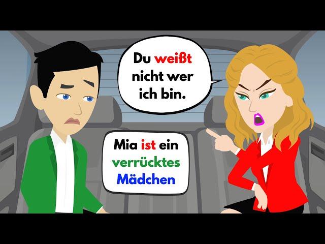 Learn German | Mia is a crazy girl | Vocabulary and important verbs