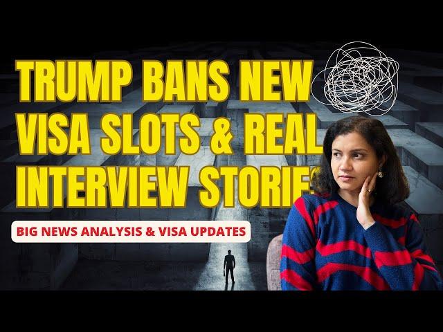 Fall 2025 F1 Visa Chaos - Slot updates and 3 real interview stories!