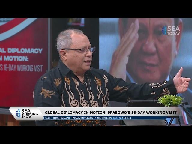 Global diplomacy in motion  President Prabowo's 16 day working visit with Teuku Rezasyah