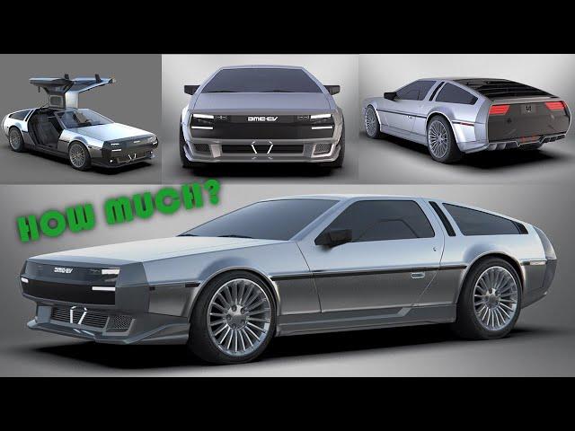 New Luxury Quad-Motor DeLorean EV that you can get for how much???