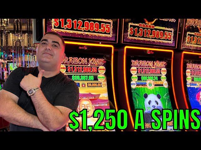 Accidentally $1,250 Max Bet Pays Off MEGA JACKPOT On Dragon Link 