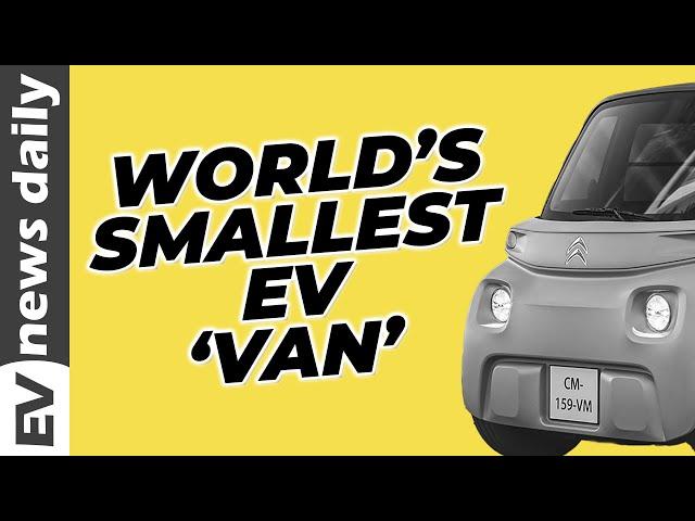 This Miniature EV Could Revolutionise Parcel Delivery | Plus Today's EV News | 08 May 2021