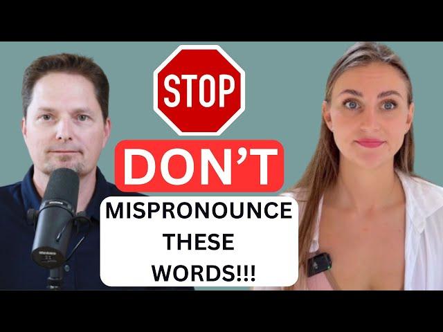 AVOID MISTAKES MADE BY VICKYSENGLISH / MISTAKES IN PRONUNCIATION / TEST YOURSELF ENGLISH GBUS