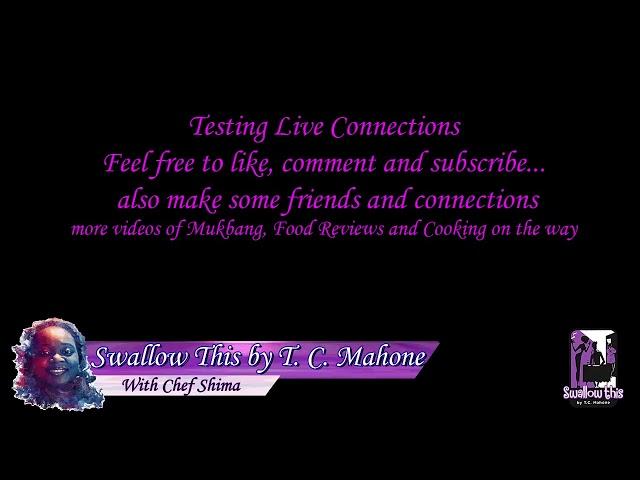 Swallow This by T.C. Mahone Live Stream Test