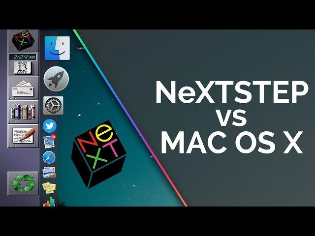 NeXTSTEP vs Mac OS X - System Demo and Comparison