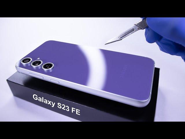 Samsung Galaxy S23 FE Unboxing and Camera Test! - ASMR