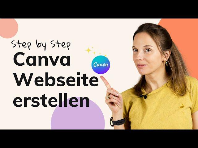 Canva - Webseite erstellen - ganz einfach