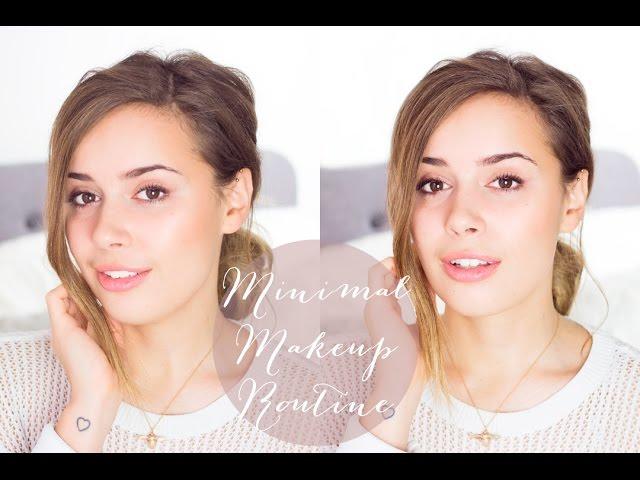 Current Minimal Makeup Routine | Hello October