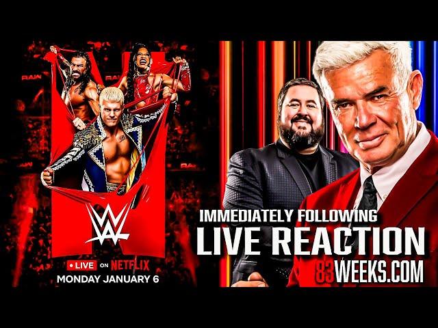 ERIC BISCHOFF *LIVE* RAW NETFLIX REACTION | Immediately after the show