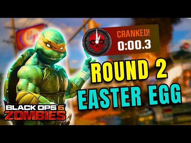 COWABUNGA CRANKED ROUND 2 EASTER EGG on LIBERTY FALLS NO GOBBLEGUMS (Black Ops 6 Zombies)