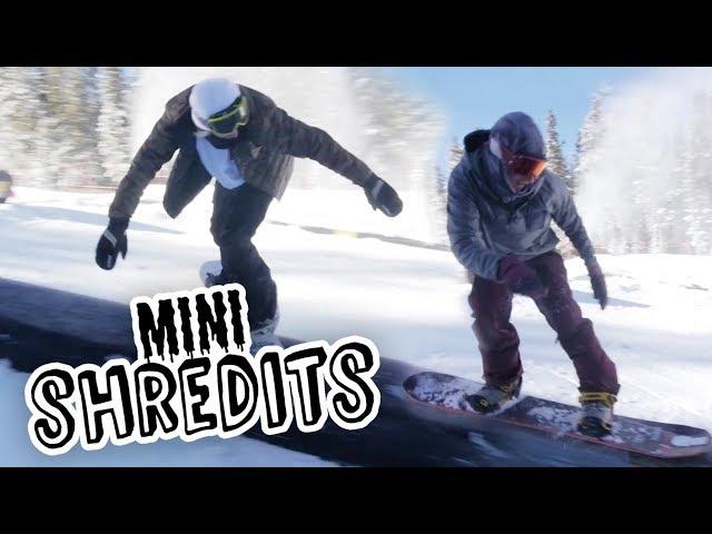 Two Snowboarders, One Challenge: 10 Minutes Railathon | Mini Shredits