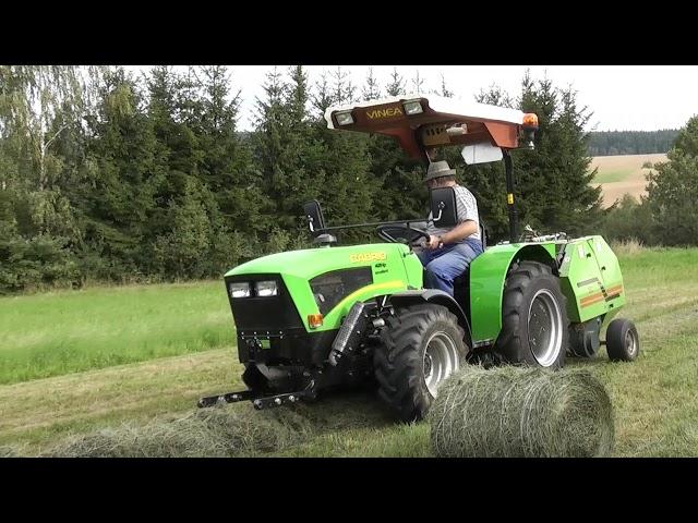 MINIAGRO CABRIO 42 PŘI PRÁCI 2018