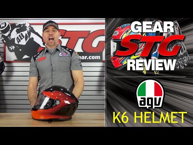 AGV K6 Helmet Review | Sportbike Track Gear