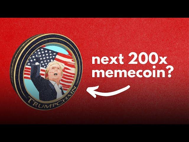 This Memecoin Will Make Millionaires! ($DJT Undervalued Crypto MEME Altcoin) TrumpChain