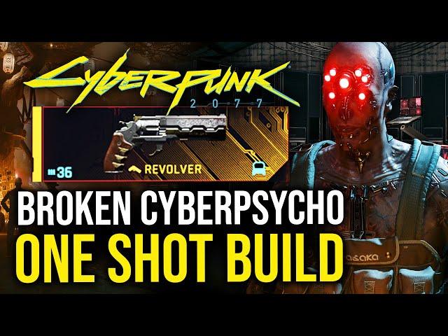 The Most BROKEN Pistol Build in Cyberpunk 2077! PATCH 2.0!