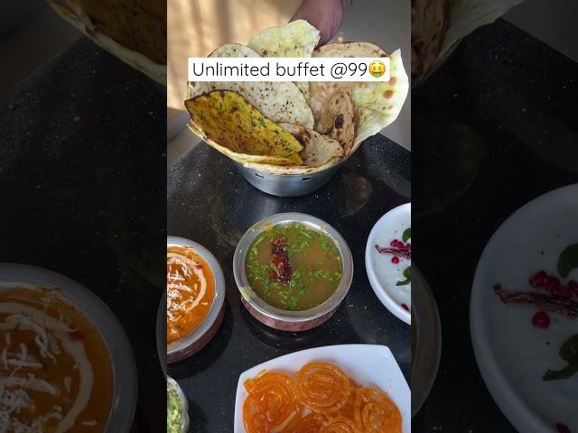 Unlimited buffet starting @99#foodie #bangalore #cafe #shorts