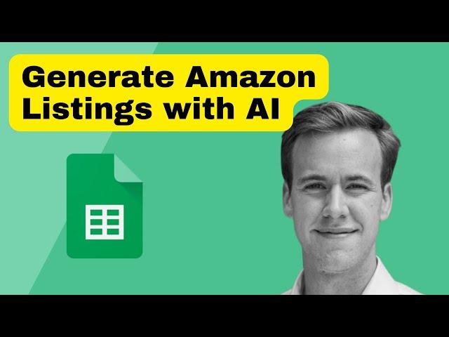 How To Automatically Generate Amazon Listing Descriptions Using AI In Google Sheets