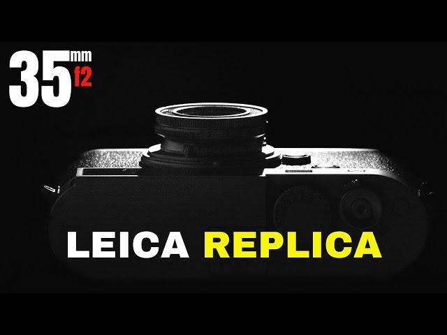  Leica Summicron 35mm f2 v1 (REPLICA)  |  Light Lens Lab 35mm f2 8 Element