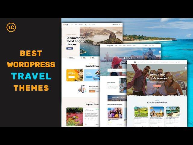 Best WordPress Travel Themes To Create A travel Tour Booking Website.