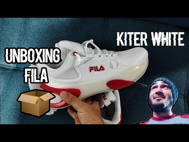 UNBOXING ZAPATILLAS FILA KITER WHITE/RED PARA HOMBRE 