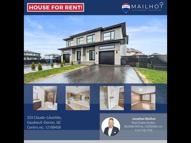 Property tour, 324 Claude-Léveillée, Vaudreuil-Dorion
