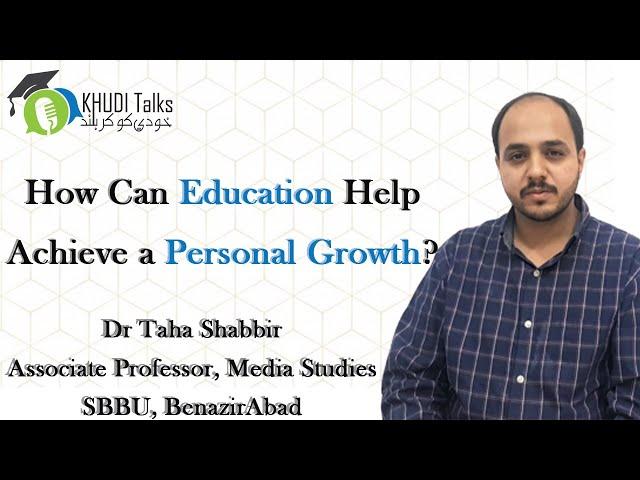 Tips for Personal Growth! | Dr Taha Shabbir | Khudi Talks