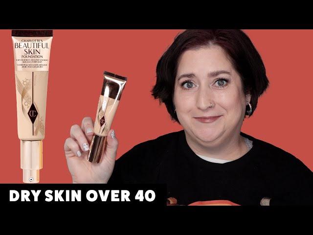CHARLOTTE TILBURY BEAUTIFUL SKIN FOUNDATION | Dry Skin Review & Wear Test