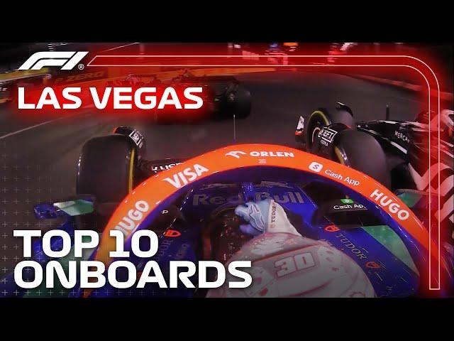 Top 10 Onboards | 2024 Las Vegas Grand Prix | Qatar Airways